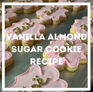 NO SPREAD Vanilla Almond Sugar Cookie Recipe and GUIDE